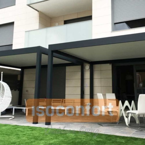 PERGOLAS BIOCLIMATICAS EN PORCHE PERGOLAS BIOCLIMATICAS EN PORCHE